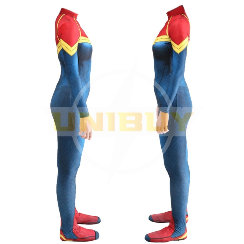 Captain Marvel Suit Costume Cosplay Carol Danvers Jumpsuit Bodysuit Unibuy