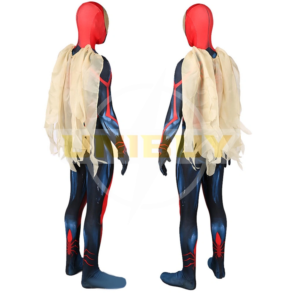 Spiderman Unlimited Costume Cosplay Suit With Cloak Peter Parker Unibuyplus
