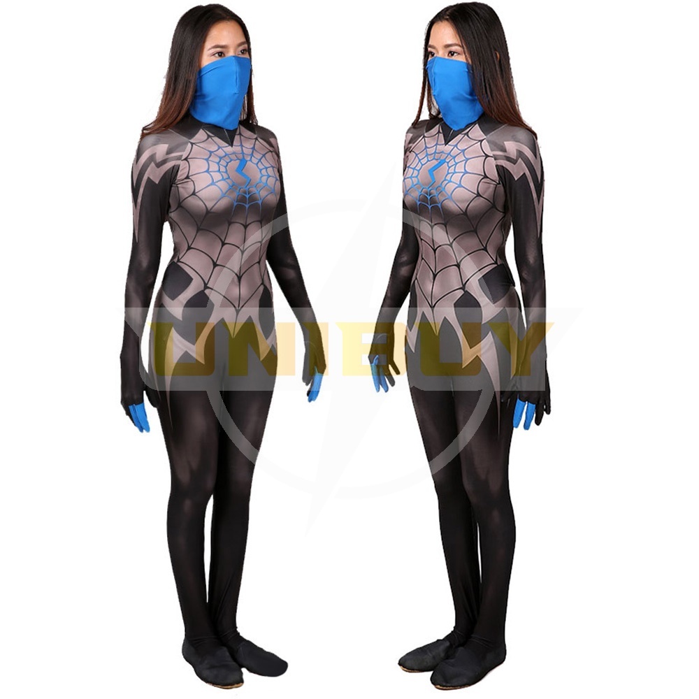 Spider-Man Silk Cindy Moon Costume Cosplay Suit Blue Version Unibuy
