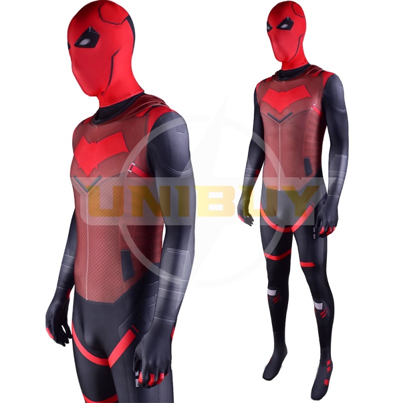 Batman Gotham Knight Red Hood Costume Cosplay Jason Todd Suit For Kids Adult Unibuy