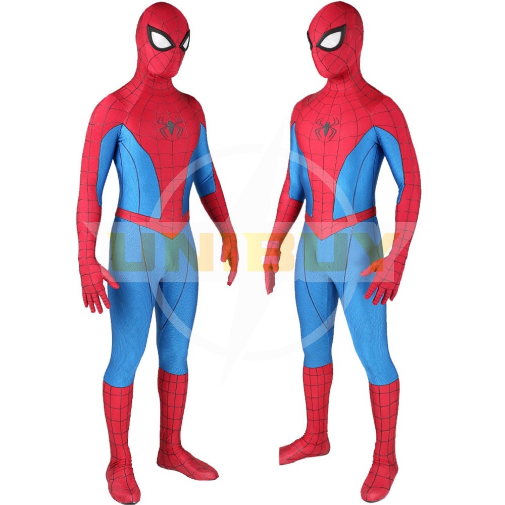 Spider Man PS4 Classic Suit Cosplay Costume For Kids Adult Unibuy