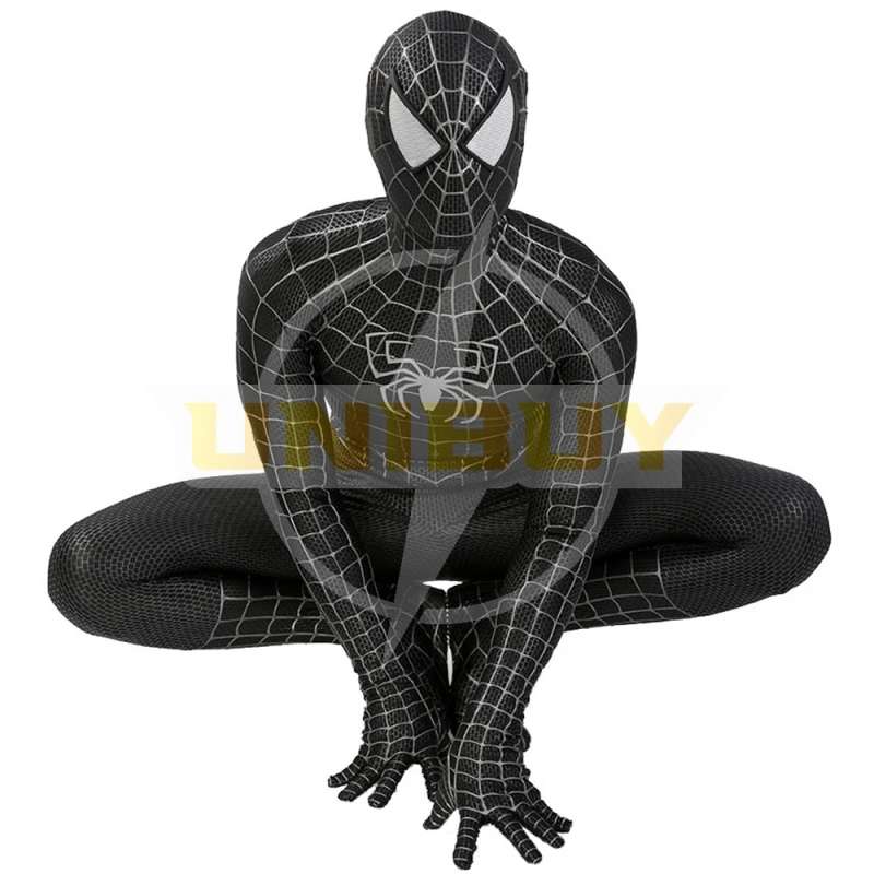 Spider-Man 3 Venom Symbiote Costume Cosplay Suit For Kids Adult Unibuy