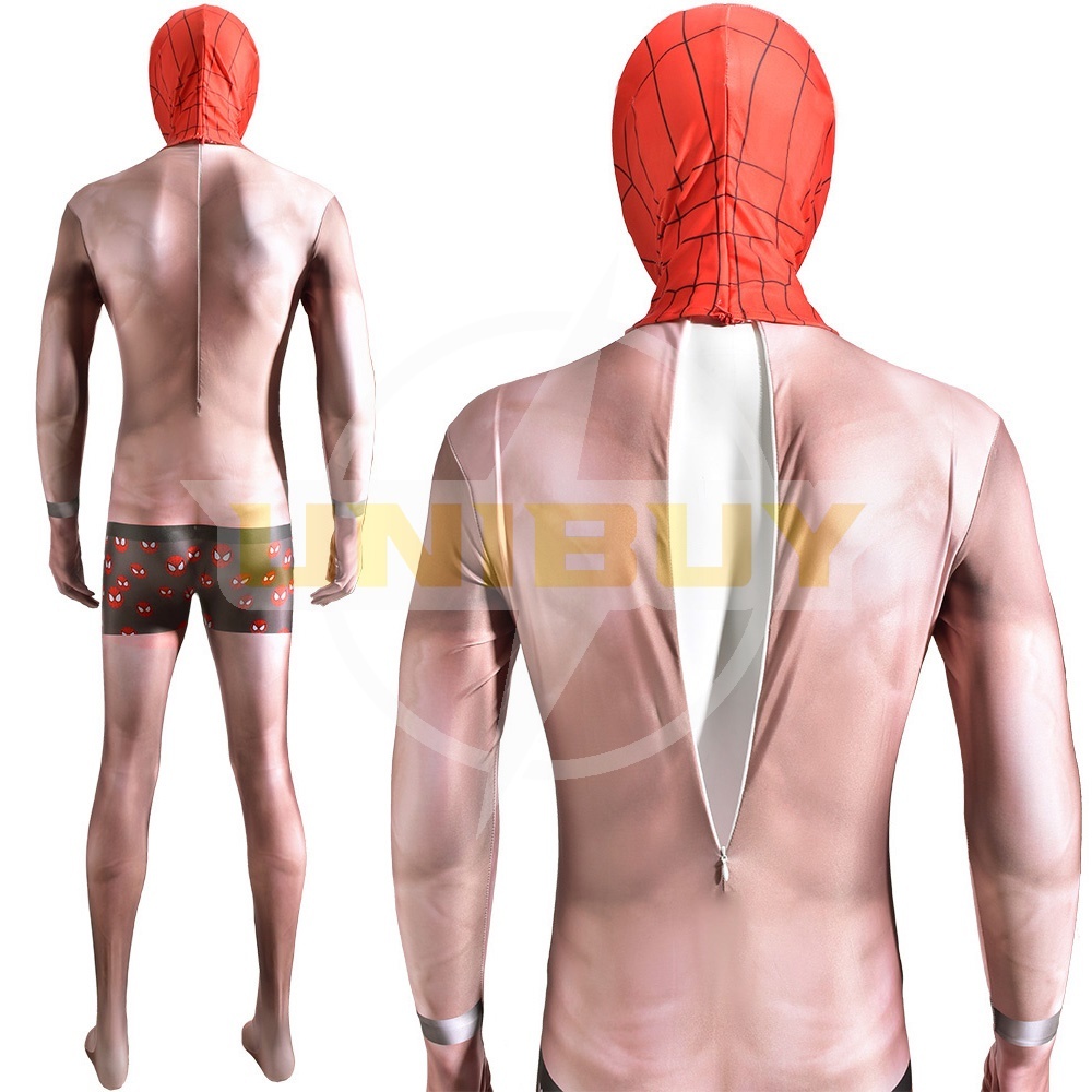Spider-Man PS4 Costume Cosplay Undies Suit with Shorts Mask For Kids Adult Unibuy