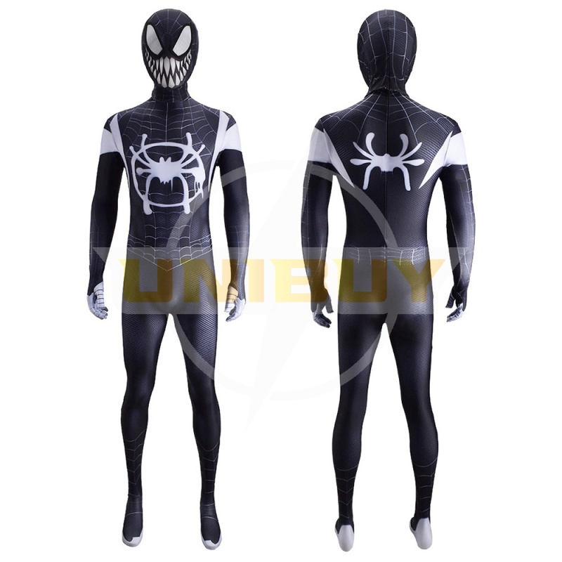 Spider-Man Venom Symbiote Miles Morales Costume Cosplay Suit Unibuy