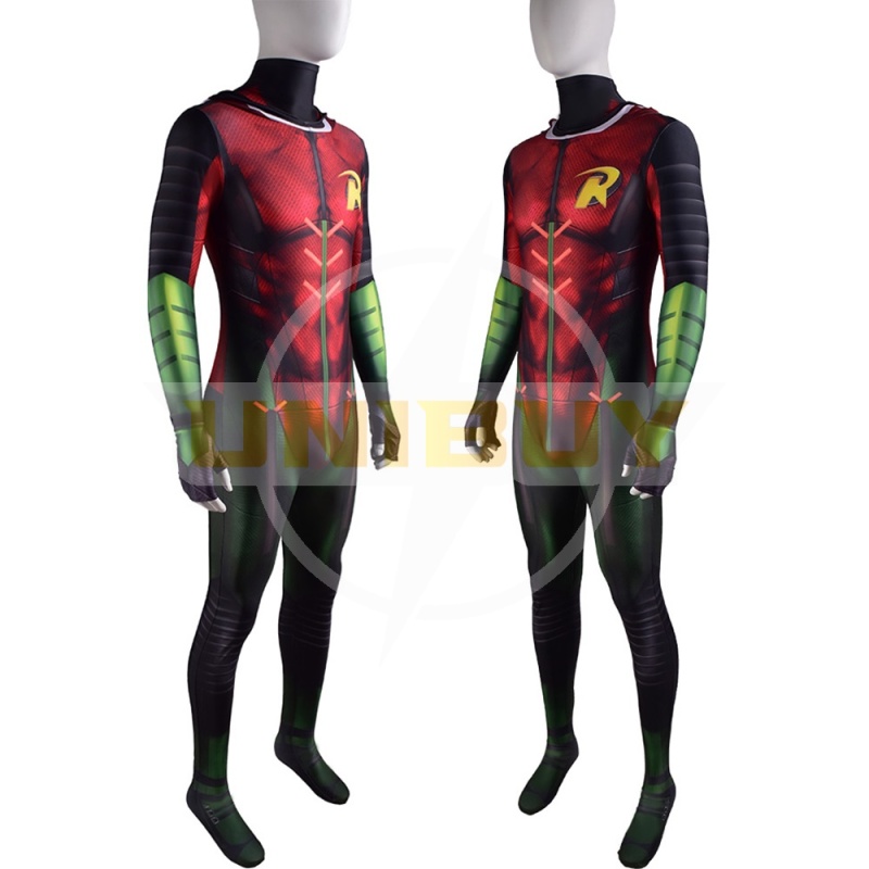 Batman Gotham Knights Robin Costume Cosplay Suit Tim Drake Jumpsuit Bodysuit Unibuy