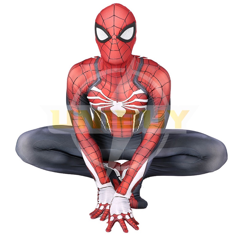 Spider-Man PS4 Costume Cosplay Advanced Suit For Kids Adult Unibuy