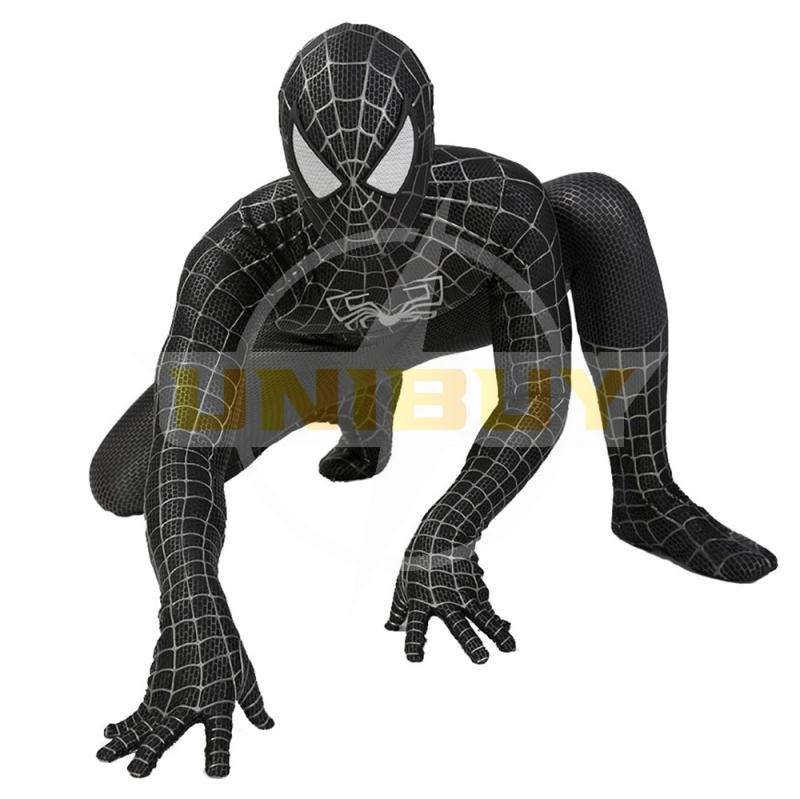 Spider-Man 3 Venom Symbiote Costume Cosplay Suit For Kids Adult Unibuy