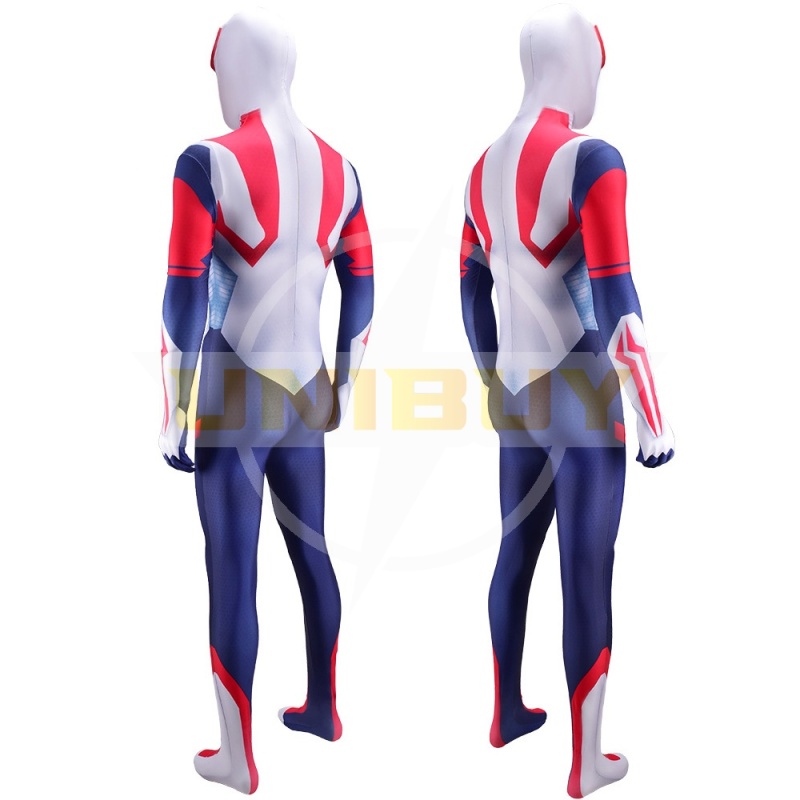 Spider-Man 2099 Costume Cosplay White Suit Miguel O'Hara Unibuy