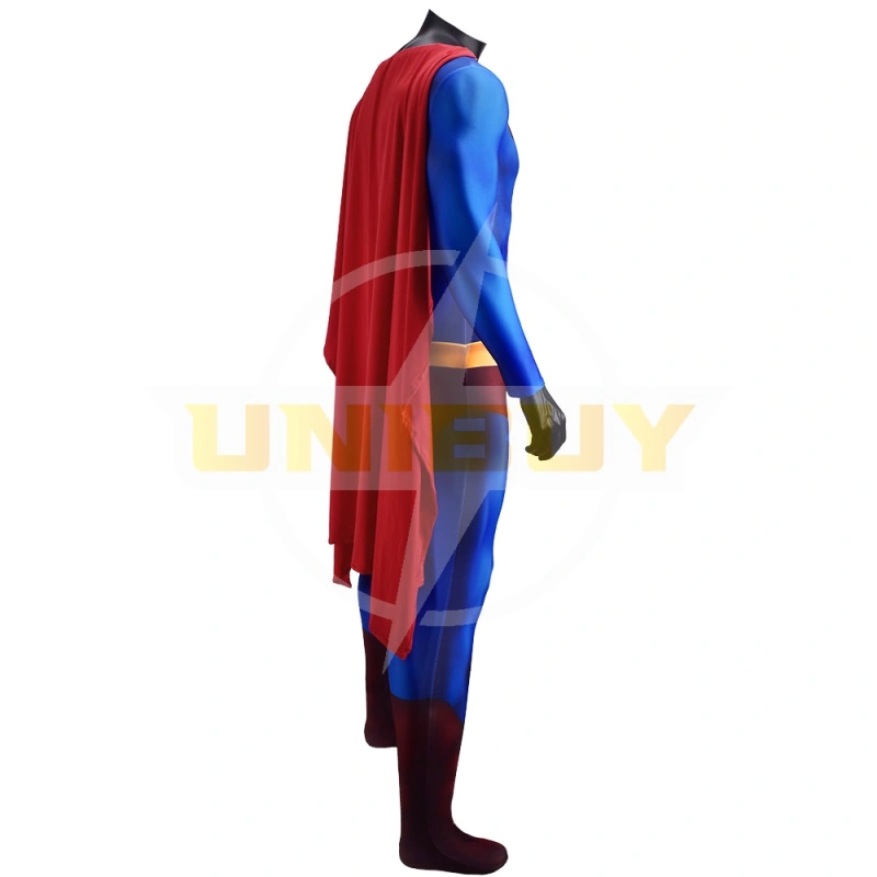 Superman Returns Costume Cosplay Suit With Cloak Clark Kent Jumpsuit Bodysuit Unibuy