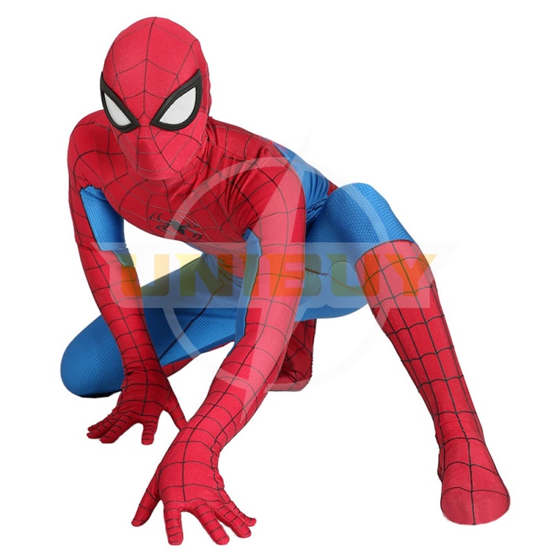 Spider Man PS4 Classic Suit Cosplay Costume For Kids Adult Unibuy