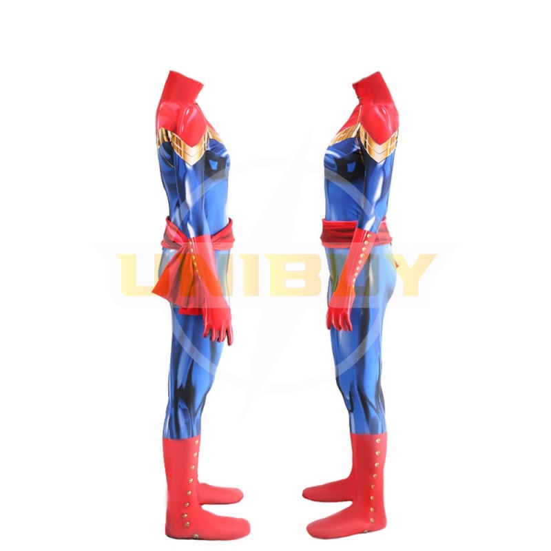 Avengers Endgame Captain Marvel Costume Cosplay Carol Danvers Jumpsuit Bodysuit Unibuy