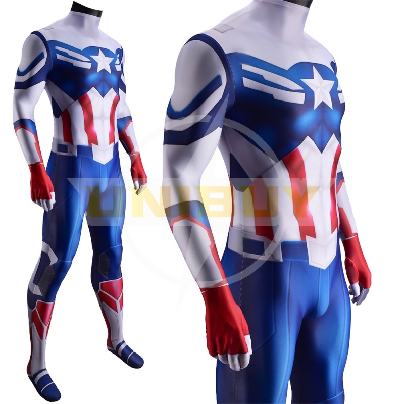 The Falcon Captain America Sam Wilson Costume Cosplay Suit Unibuy