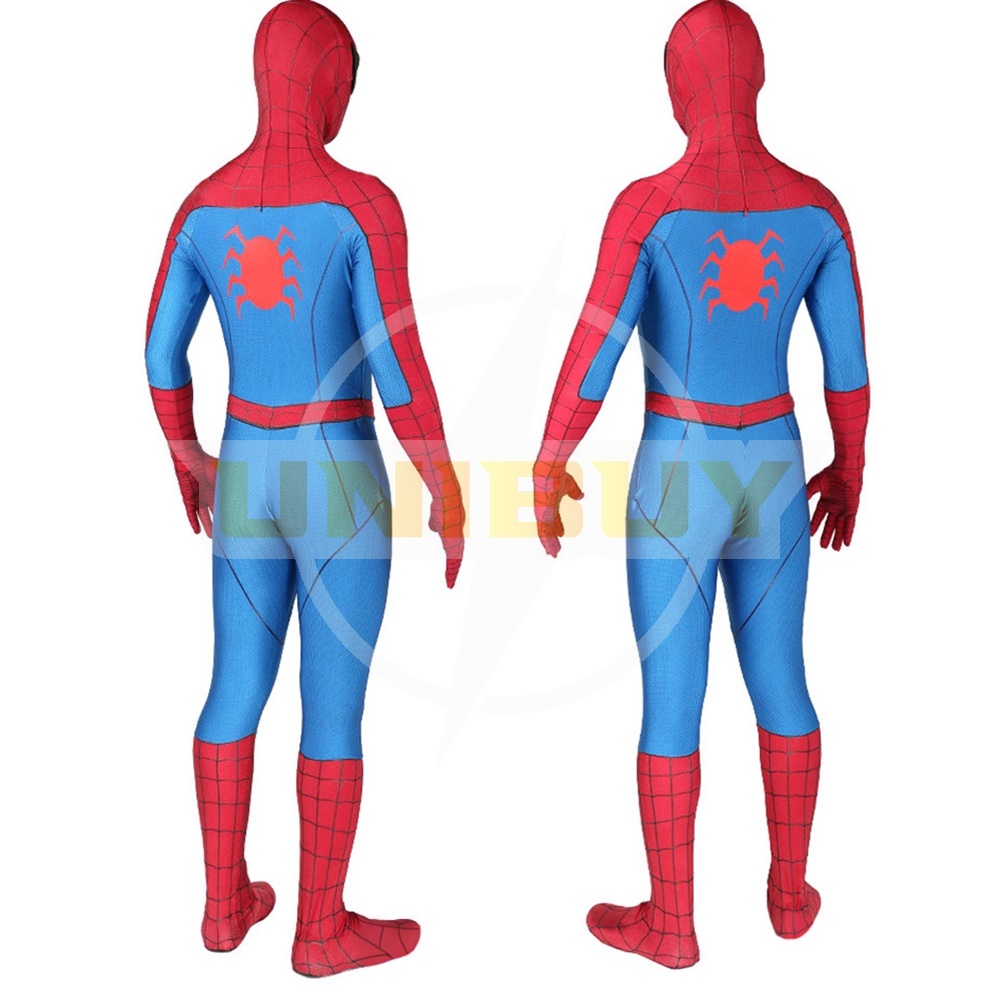 Spider Man PS4 Classic Suit Cosplay Costume For Kids Adult Unibuy