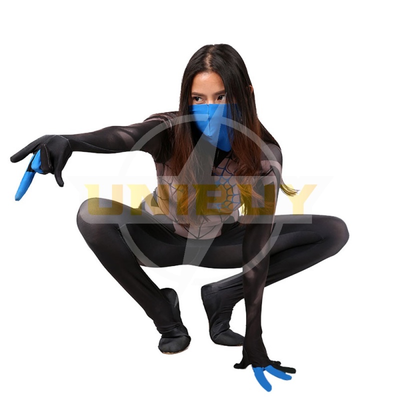 Spider-Man Silk Cindy Moon Costume Cosplay Suit Blue Version Unibuy