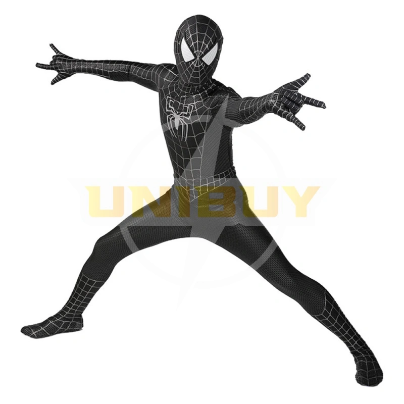 Spider-Man 3 Venom Symbiote Costume Cosplay Suit For Kids Adult Unibuy