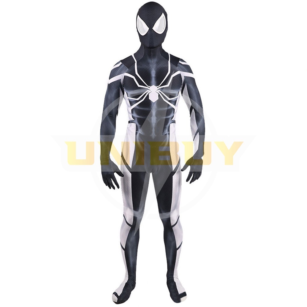 Spider Man PS4 Black Future Foundation Suit Spiderman Cosplay Costume Unibuy