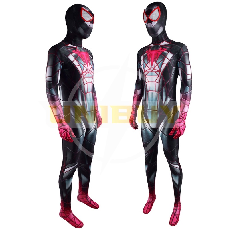 Spider-Man PS5 Miles Morales Costume Cosplay Programmable Matter Suit Unibuy