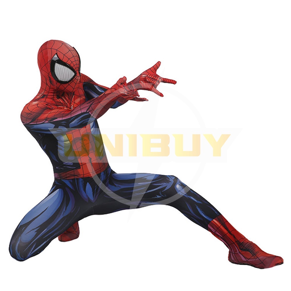 Ultimate Spider-Man Costume Cosplay Suit Comic Ver 1 Unibuy
