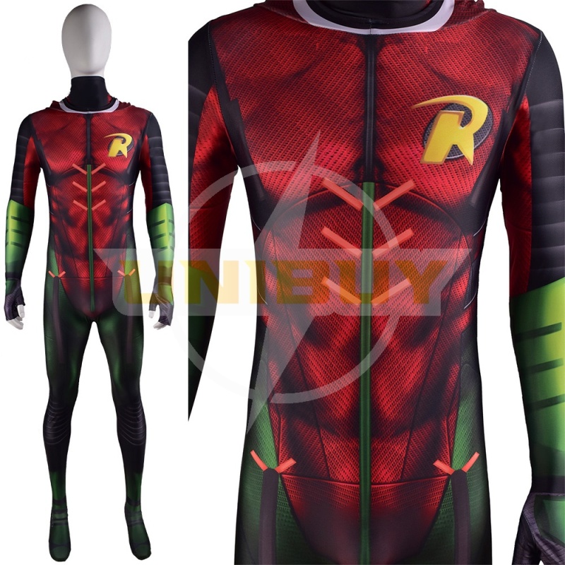 Batman Gotham Knights Robin Costume Cosplay Suit Tim Drake Jumpsuit Bodysuit Unibuy