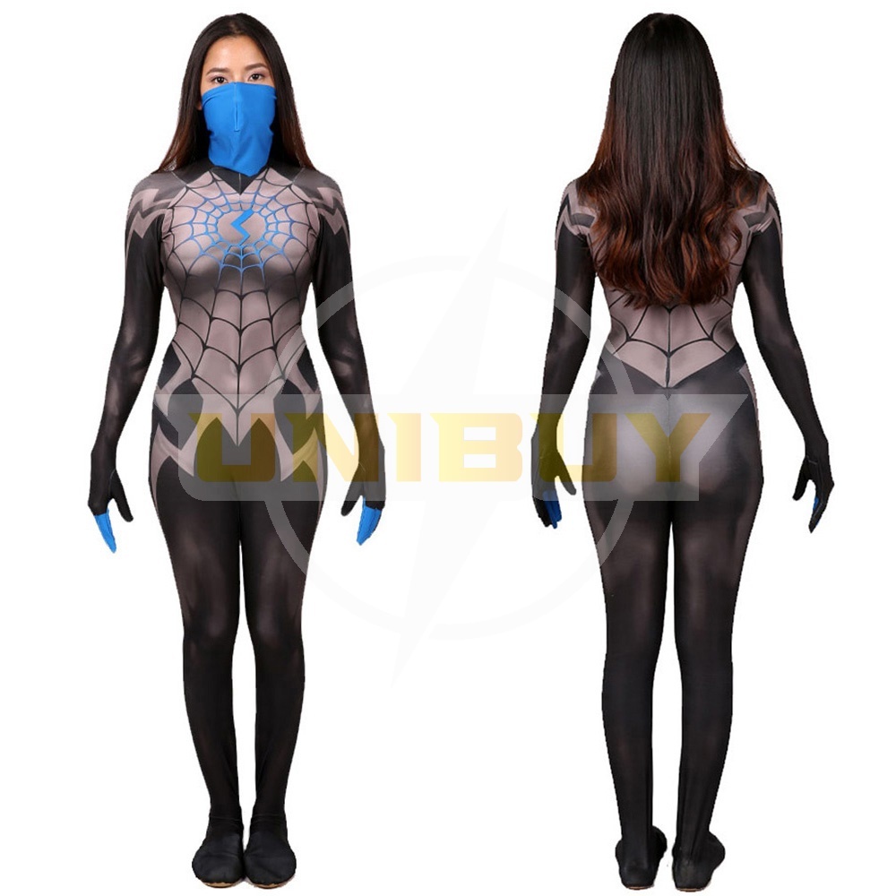 Spider-Man Silk Cindy Moon Costume Cosplay Suit Blue Version Unibuy