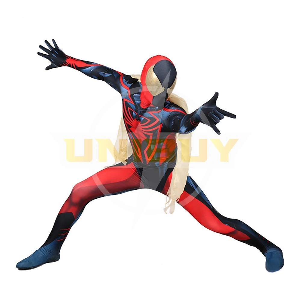 Spiderman Unlimited Costume Cosplay Suit With Cloak Peter Parker Unibuyplus