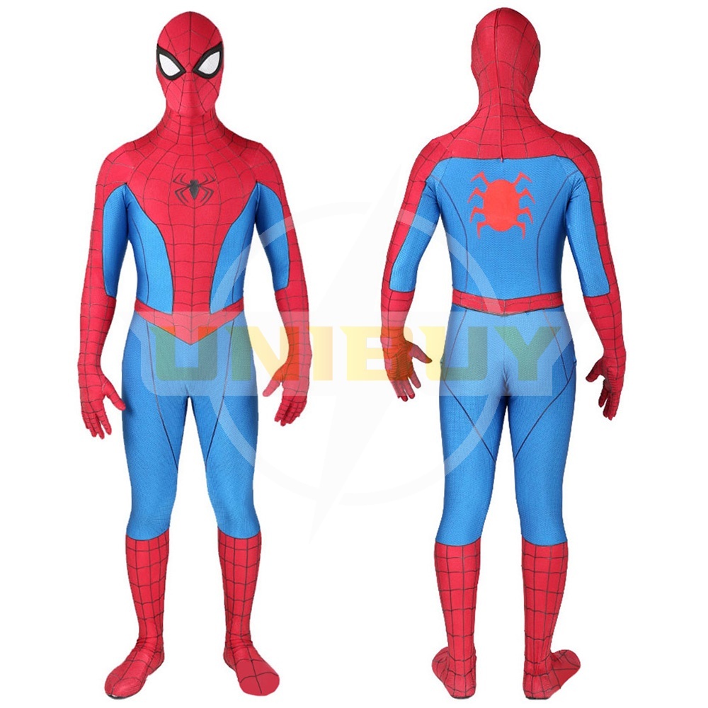 Spider Man PS4 Classic Suit Cosplay Costume For Kids Adult Unibuy