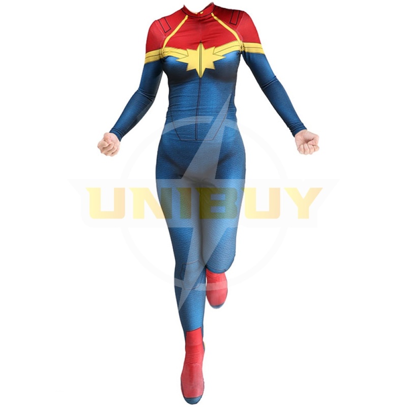 Captain Marvel Suit Costume Cosplay Carol Danvers Jumpsuit Bodysuit Unibuy