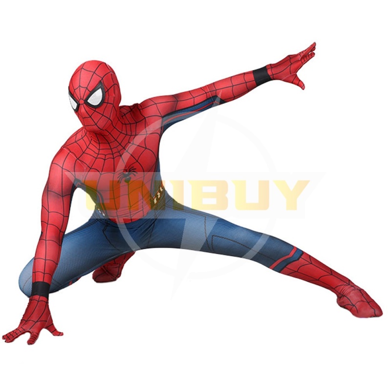 Captain America Civil War Spider-Man Homecoming Costume Cosplay Suit Unibuy