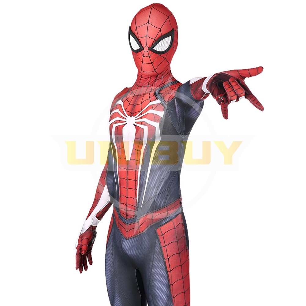 Spider-Man PS4 Costume Cosplay Advanced Suit For Kids Adult Unibuy