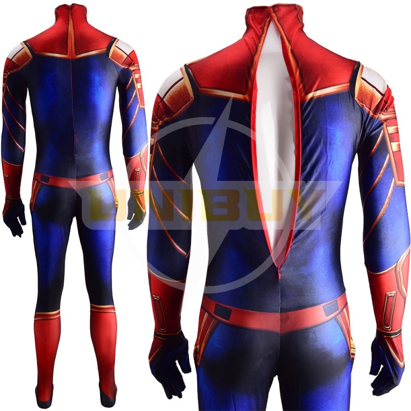 Captain Marvel Cosplay Costume Suit For Kids Womens Adults Ver 1 Unibuy