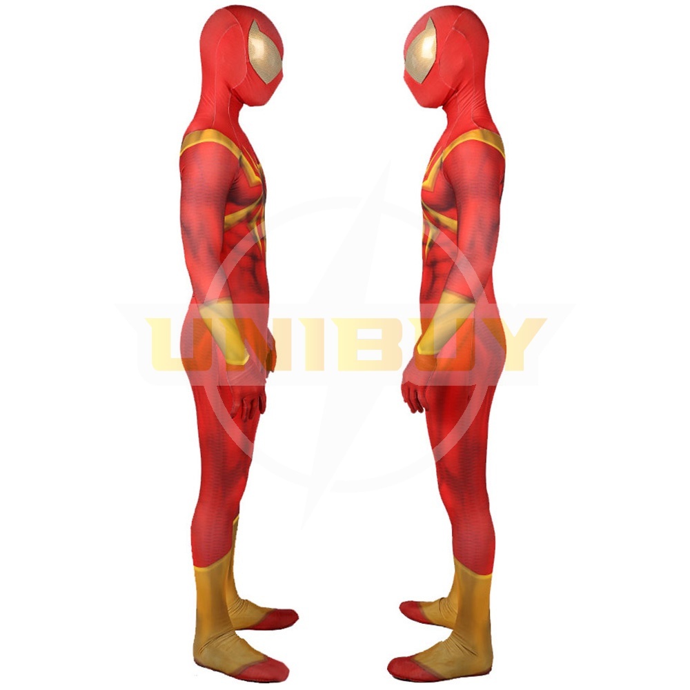 Spider-Man PS4 Iron Spider Armor Suit Cosplay Costume For Kids Adult Unibuy
