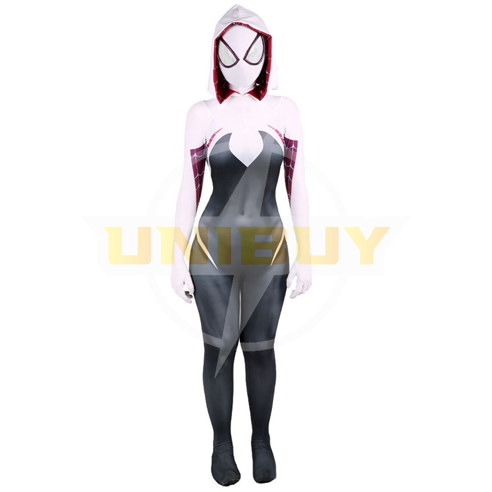 Gwen Stacy Suit Cosplay Costume Spider Man Jumpsuit Bodysuit For Kids Womens Ver 1 Unibuy