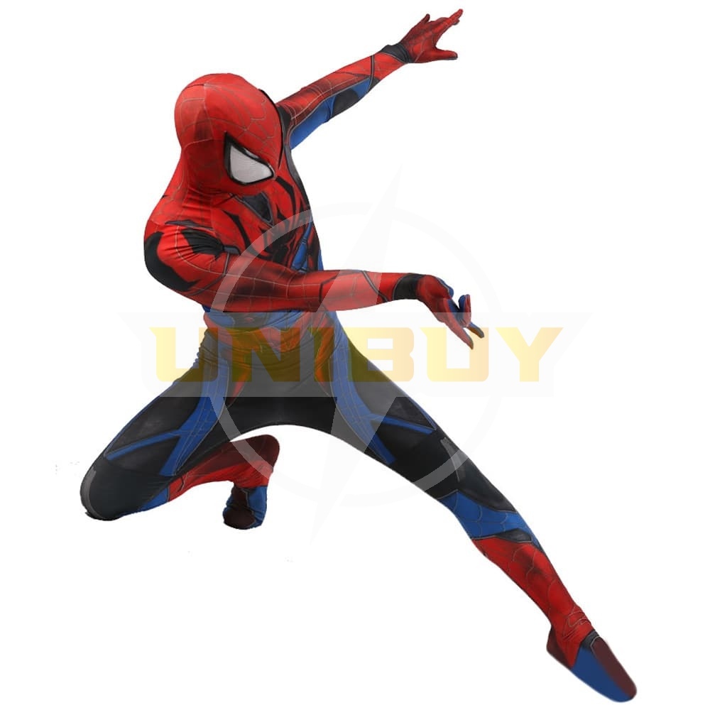 Play Arts Kai Spider-Man suit Cosplay Costume For Kids Adult Unibuy