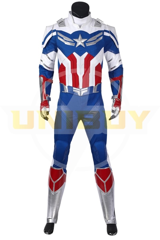 New Captain America Sam Wilson The Falcon Suit Cosplay Costume Unibuy