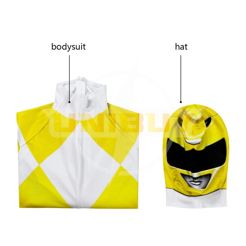 Power Rangers Costume Suit Cosplay Uniform Kids Unibuy