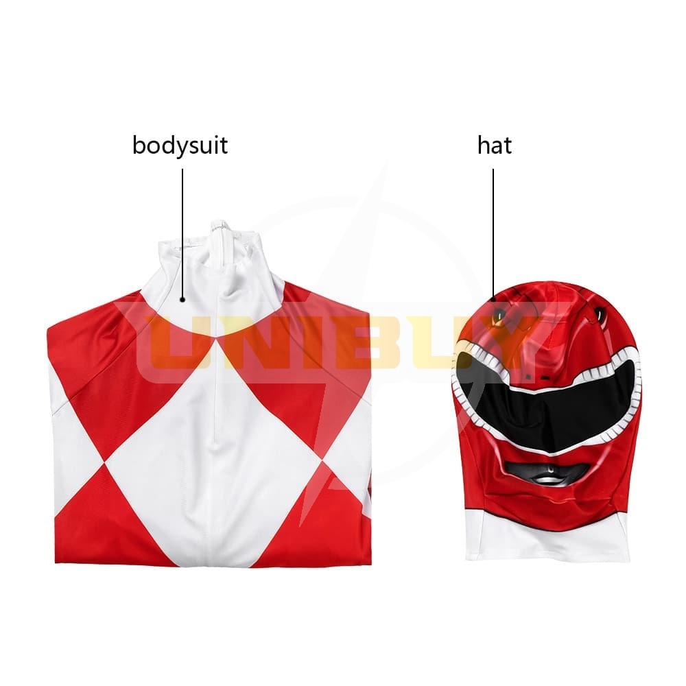 Power Rangers Costume Suit Cosplay Uniform Kids Unibuy