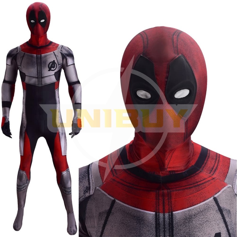 Deadpool Costume Cosplay Avengers Endgame Quantum Realm Suit For Kids Adult Unibuy