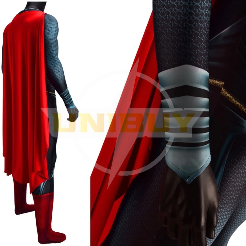 Man of Steel Superman Costume Cosplay Clark Kent Jumpsuit Bodysuit Unibuy