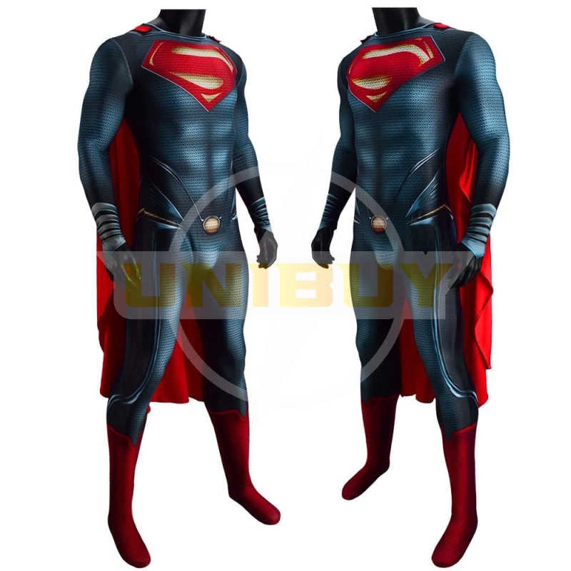 Man of Steel Superman Costume Cosplay Clark Kent Jumpsuit Bodysuit Unibuy