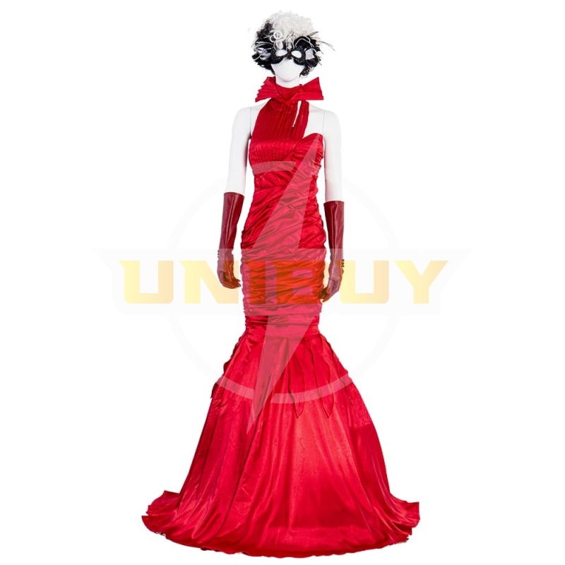 Cruella Costume Cosplay Dress Unibuy