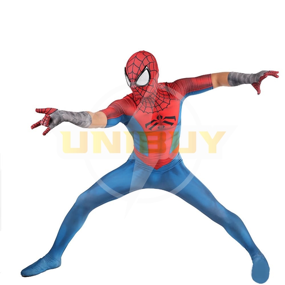 Spider-Man PS4 Costume Cosplay Spider-Clan Suit Unibuy
