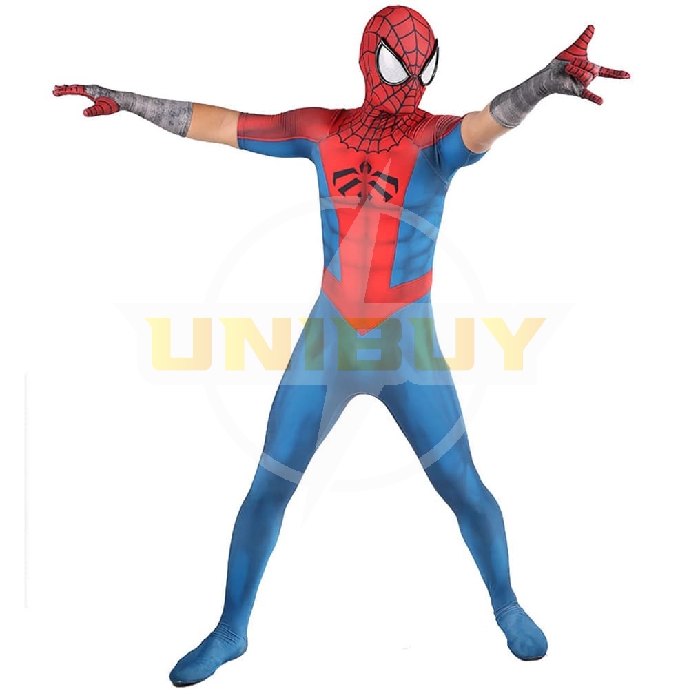 Spider-Man PS4 Costume Cosplay Spider-Clan Suit Unibuy
