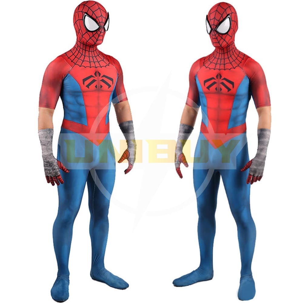 Spider-Man PS4 Costume Cosplay Spider-Clan Suit Unibuy
