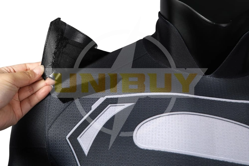 Superman Costume Cosplay Black Suit Clark Kent Crisis on Infinite Earths Unibuy