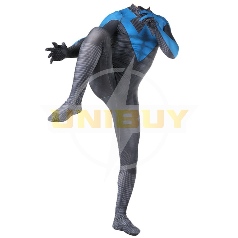 Nightwing Costume Cosplay Suit Dick Grayson Jumpsuit Bodysuit For Kids Adult Unibuy