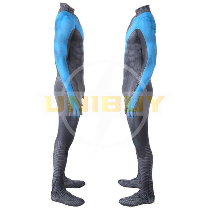 Nightwing Costume Cosplay Suit Dick Grayson Jumpsuit Bodysuit For Kids Adult Unibuy