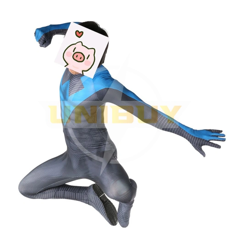 Nightwing Costume Cosplay Suit Dick Grayson Jumpsuit Bodysuit For Kids Adult Unibuy