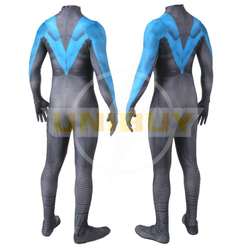 Nightwing Costume Cosplay Suit Dick Grayson Jumpsuit Bodysuit For Kids Adult Unibuy