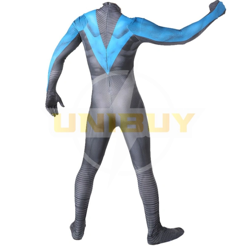 Nightwing Costume Cosplay Suit Dick Grayson Jumpsuit Bodysuit For Kids Adult Unibuy