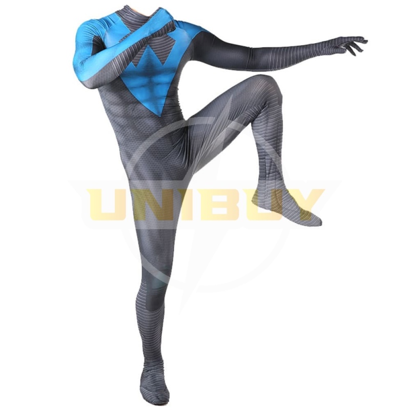 Nightwing Costume Cosplay Suit Dick Grayson Jumpsuit Bodysuit For Kids Adult Unibuy